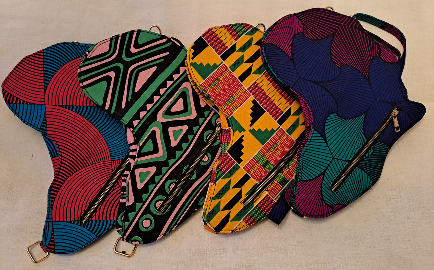 Sac a main en forme de la Carte d'Afrique (ALKEBULAN )