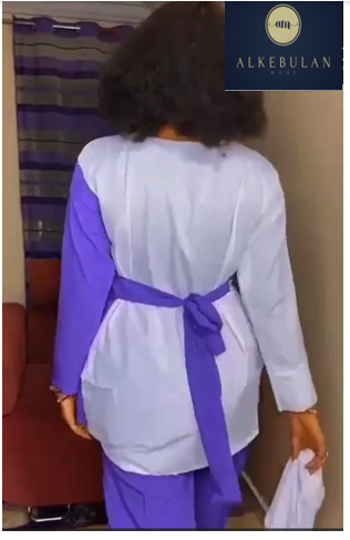 L'ensemble tunique pour femme :